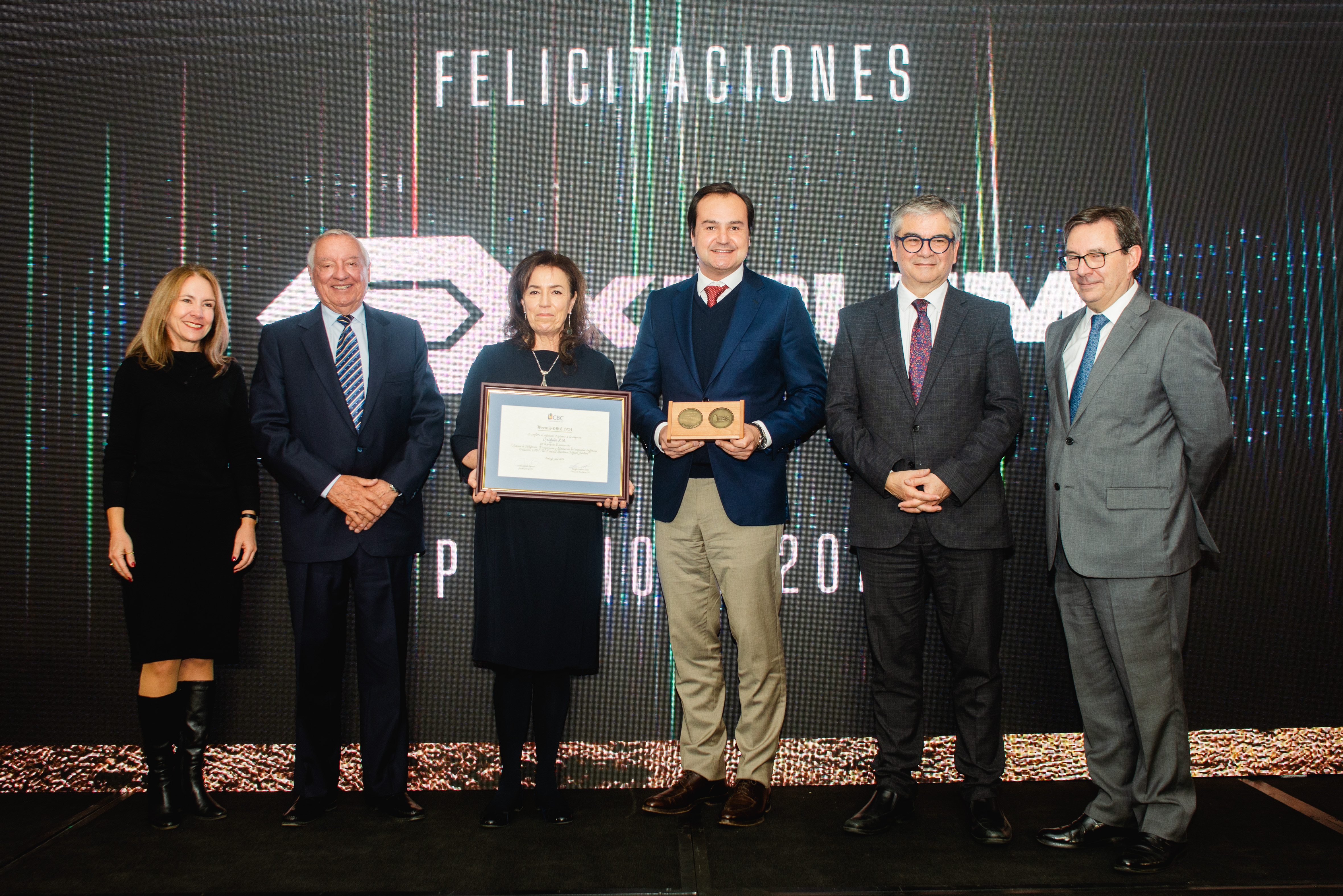 Imagen de premiación